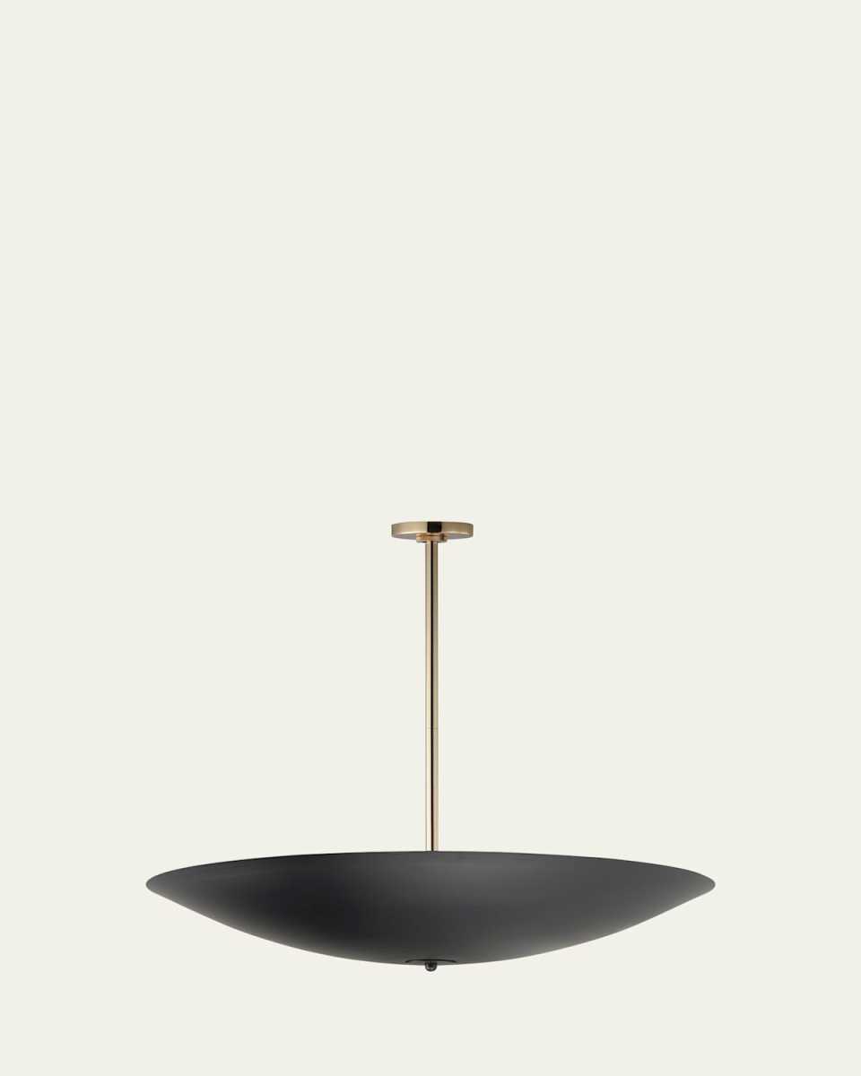 Vesta 36" Black LED Pendant
